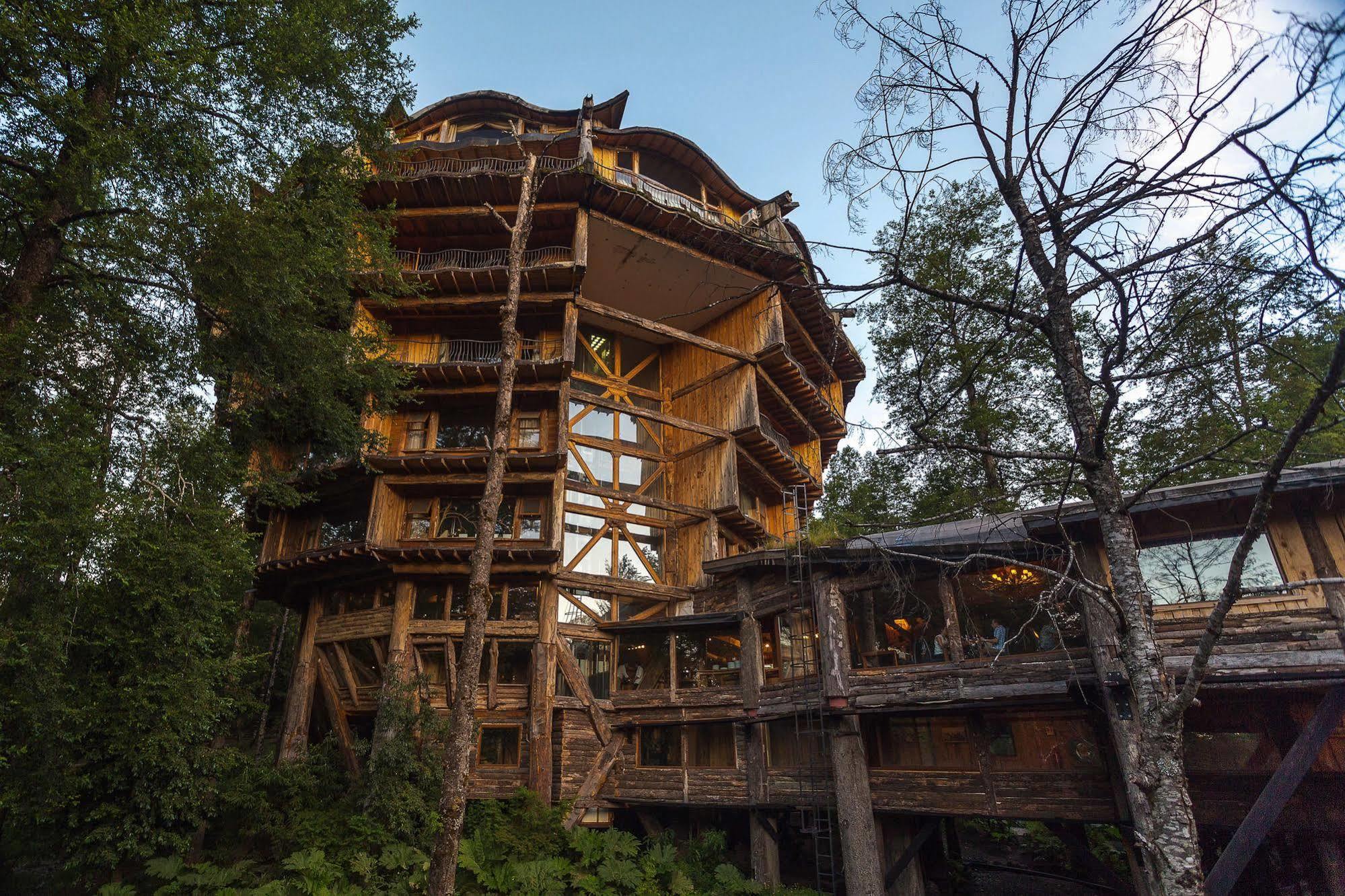 פוארטו פוי Huilo Huilo Nothofagus Hotel & Spa מראה חיצוני תמונה
