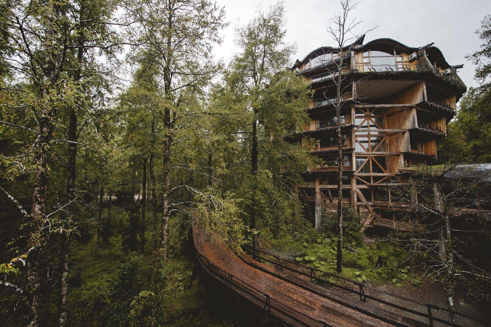 פוארטו פוי Huilo Huilo Nothofagus Hotel & Spa מראה חיצוני תמונה